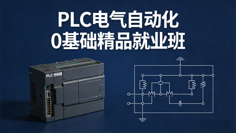 PLC电气自动化0基础就业班